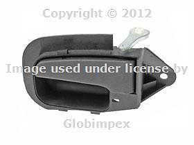 Bmw e36 z3 (1992-2002) inside door handle left / driver side (black) genuine