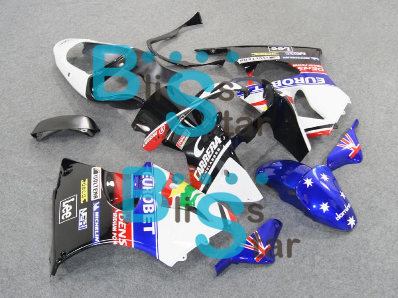 E20 custom fairing kit set fit for kawasaki ninja zx6r zx-6r 2000-2002 2001 w8