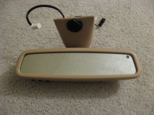 Mercedes w203 c230 c240 rear view mirror tan oem nice lqqk 01 02 03 04 05 06 07