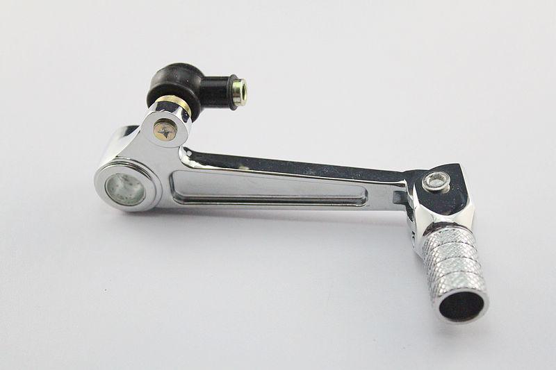 Chrome gear shift pedal lever for suzuki gsxr1300 hayabusa 2005 2006 2007