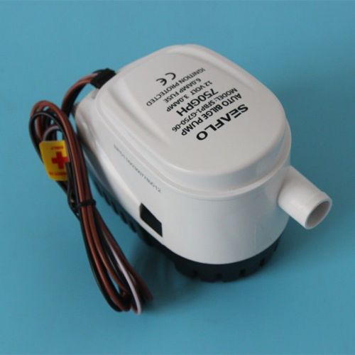 Automatic amarine submersible boat bilge water pump 750gph 12v