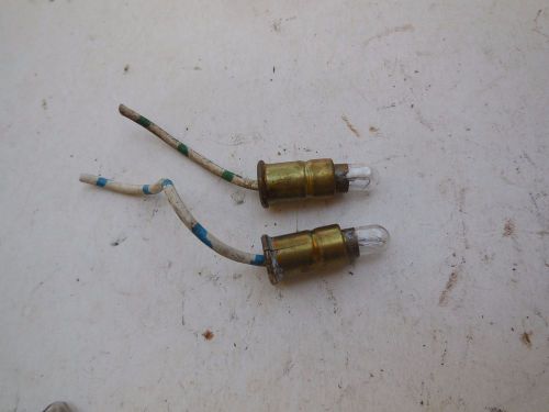 Porsche 356 / 911 / 912 instrument bulb holders { 2 }  c # 103