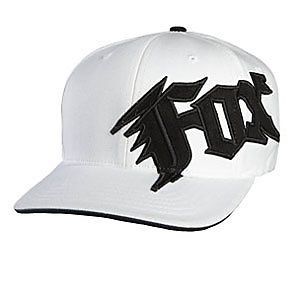 Fox racing new generation flexfit hat white/black