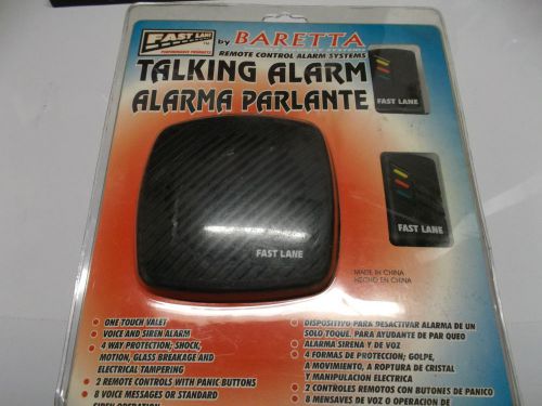 Baretta talking car alarm