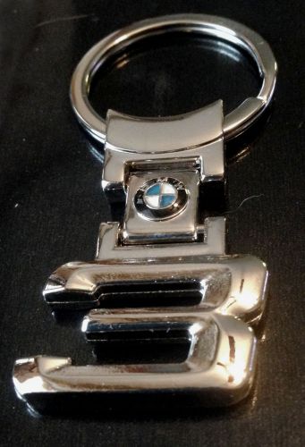 Keychain bmw 3 series chrome new