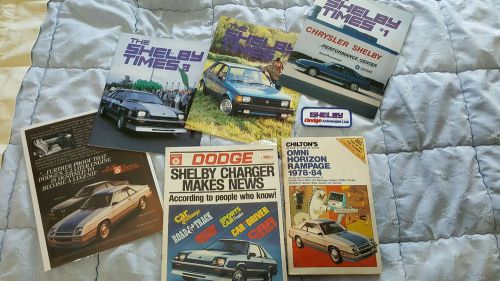 Shelby charger books