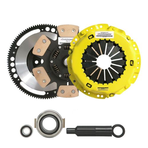 Eclutchmaster stage 3 phase clutch+flywheel kit 04-14 subaru wrx sti 2.5l turbo