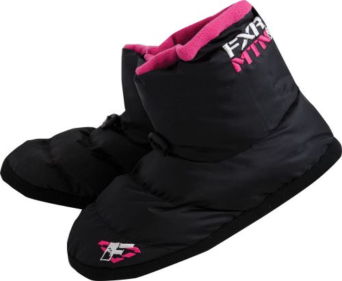 New fxr-snow slip-on womens boots, black/fuchsia-pink, us-6/us-7