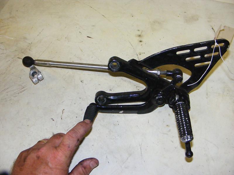 03 05 yamaha r6 foot shifter assembly