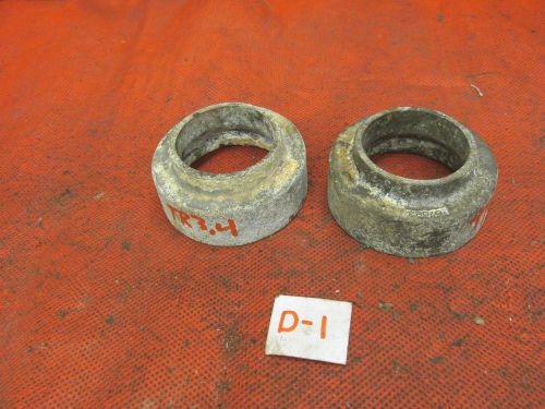 Triumph tr4, tr3, original front aluminum coil spring spacers, !!