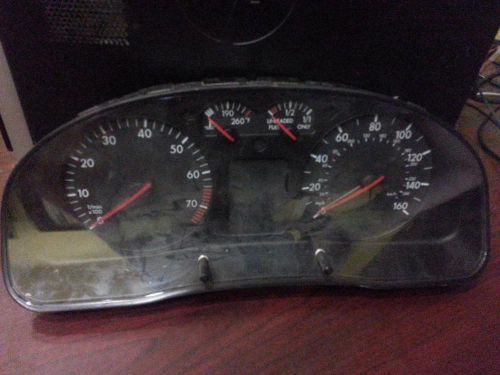 Volkswagen passat speedometer (cluster), mph, gasoline (160 mph), blue backlig
