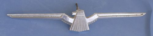 Ford thunderbird t-bird emblem 1972 oem rear badge metal chrome trim