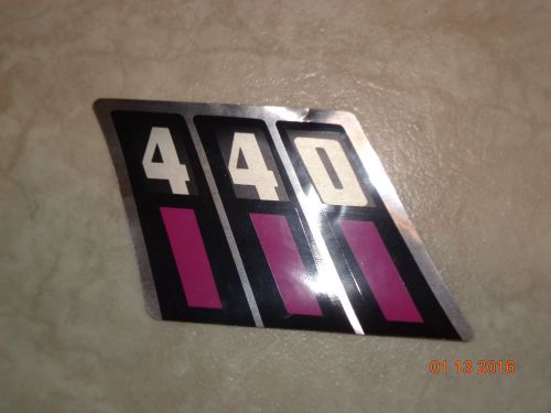 1972 arctic cat puma panther lynx 440 left lazer hood decal oem, 211-011