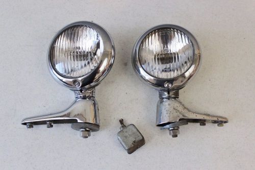 1949 mercury accessory road lamp / fog lamp kit w/correct switch!