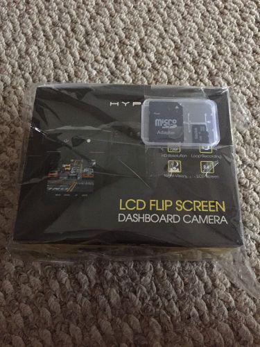 Brand new lcd flip screen dashboard camera with an extra 4 gigabyte sd card