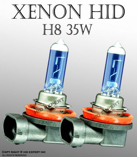 Pcc h8 35w 2 pieces fog light hid xenon hyper white light bulbs quick by9492