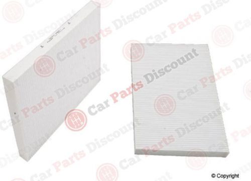 New opparts cabin air filter, 81954002