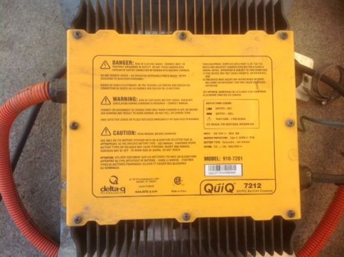 Ford think 72v 72 volt golf cart battery charger delta q 910-7201  used   tested