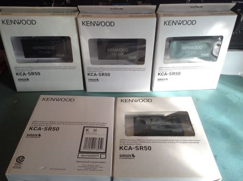 New sealed  kenwood kca-sr50 sirius connect connection cable xm kca sr50