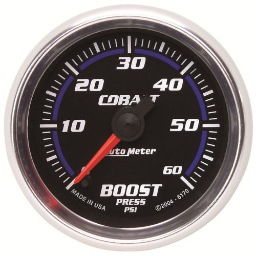 Auto meter 6170 cobalt; electric boost gauge