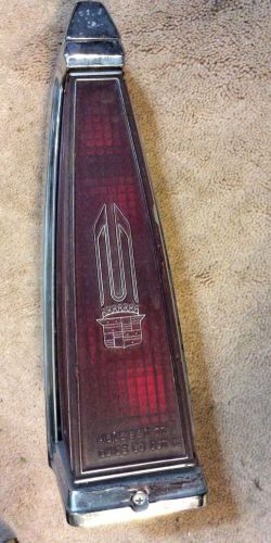 1977 cadillac coupe deville rear tail light and chrome   oem