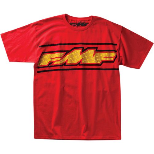 Fmf racing limits mens t-shirt red md