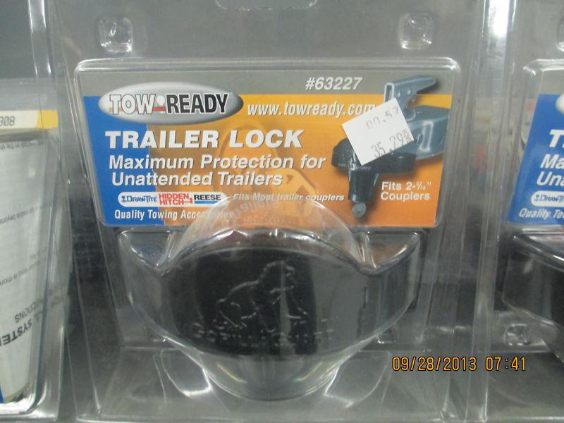 Trailer coupler lock  2 5/16" #63227 trail rite...nip