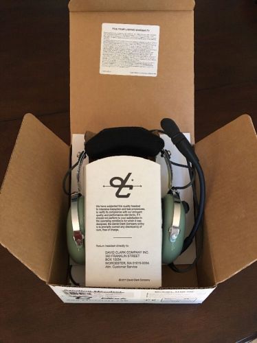 David clark h10-20 aviation headset - like new