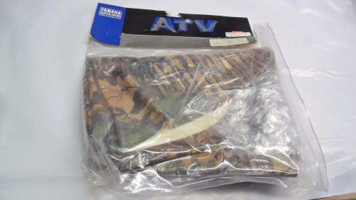 Yamaha kodiak yfm400 / 450 nos oem 1992-1995 camo. seat cover  aba-4gb24-51-rt