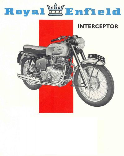 Royal enfield interceptor motorcycle overhaul manuals for 736 repair &amp; service