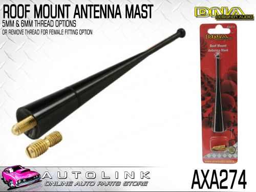 Dna roof mount antenna mast suit volkswagon polo 1998 - 2005 (100mm length)