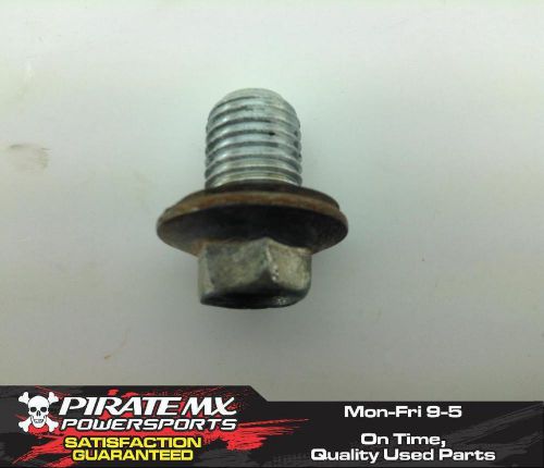 Yamaha 250 raptor engine oil drain plug bolt yfm250 #16 2013