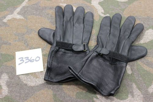 Napa glove co xl black deerskin motorcycle thinsulate lining gloves #3360