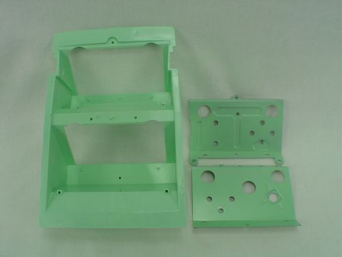 1968-1969 camaro console gauge mounting tray &amp; gauge mounting plates