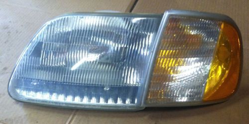 Headlight + turn signal lens lh left driver ford f150 f-250 expedition 97-04