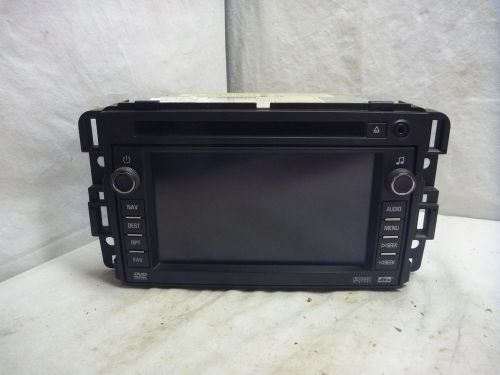 07-09 chevrolet silverado suburban uvb radio cd gps navigation 15882766 16a031