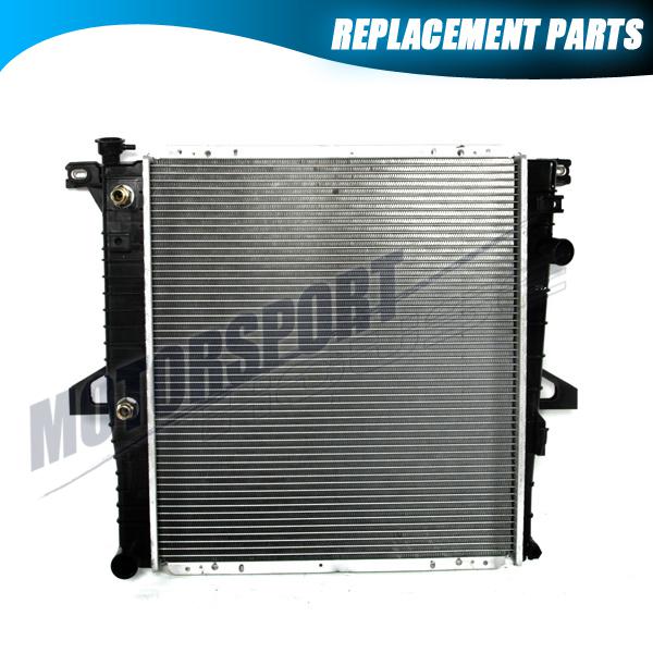 1998-2005 ford explorer 4.0l v6 ohv auto 1row cooling system radiator w/ toc 