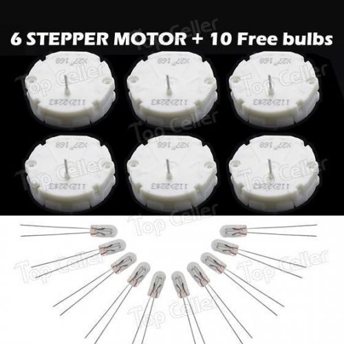 6x stepper motor x27.168 gauge panel tachometer repair kit+ 5mm bulb for gmc