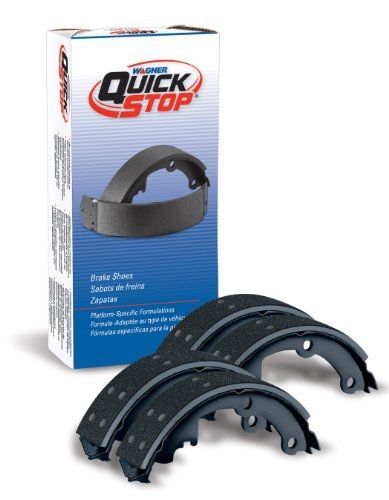 Wagner quickstop z831 parking brake shoe set, rear