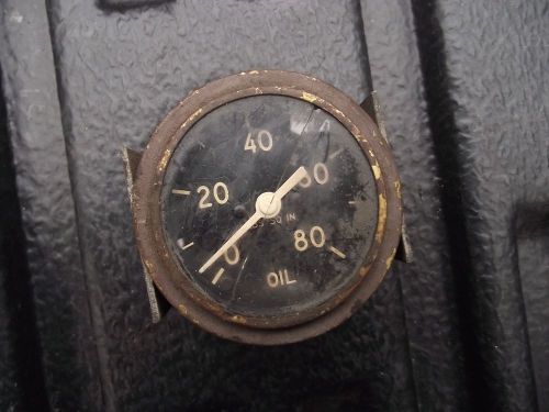Manometer gauge oil press  (dodge wc - willys mb - ford gpw - gmc ) military
