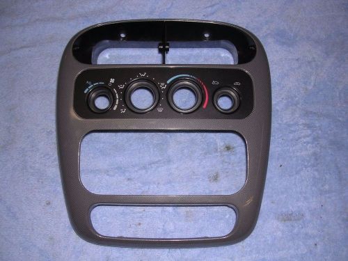 2003 dodge neon dash radio heater bezel srt4 sxt