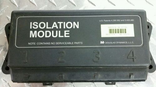 Western snow plow isolation module