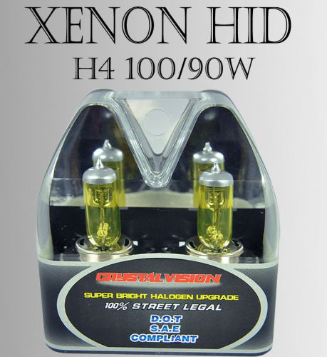 Icbeamer 9003/hb2 m-box 100/90w x2 pcs high low xenon hid yellow direc wd2675