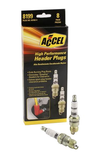 Accel 8199 u-groove spark plug; header plug