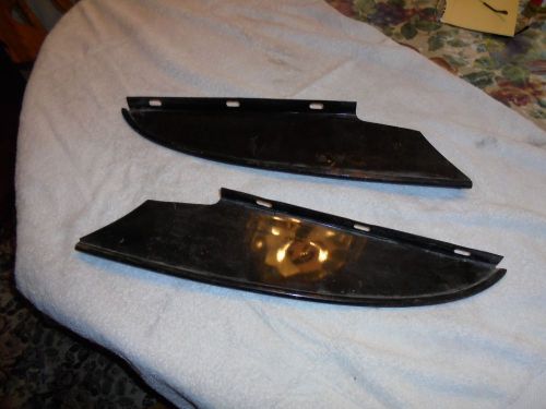 1950 studebaker front bumper bracket cover bottoms