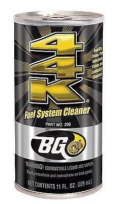 4 cans of bg 44k intake cleaner 208 us shipping only