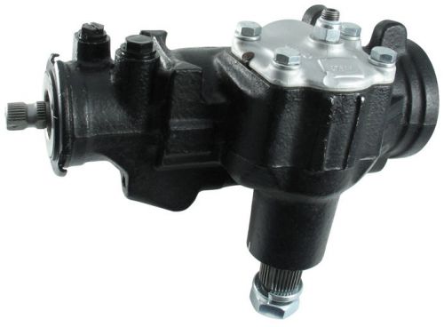 Power steering box, saginaw 700, 12.7:1 ratio, 3/4&#034;-30 spline, remanufactured