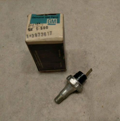 Nos gm 3973617 oil pressure switch buick skylark century riviera lesabre electra