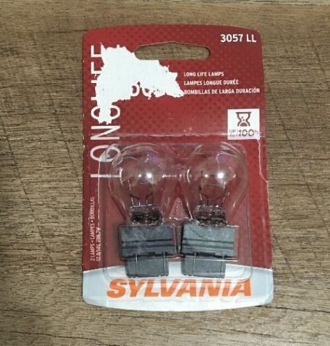 Sylvania long life 3057 ll light bulb 2-pack lamps &#034;niop&#034;