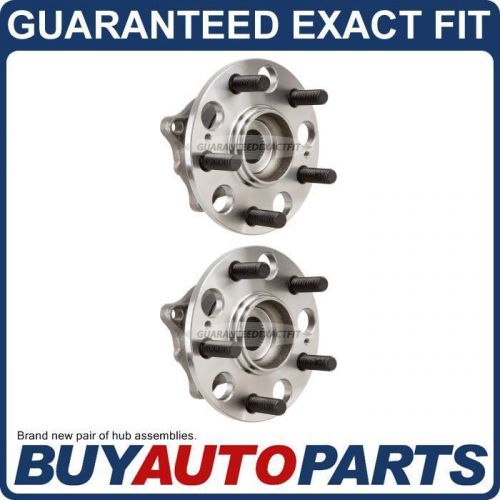 Pair new rear left &amp; right wheel hub bearing assembly for acura rl and tl